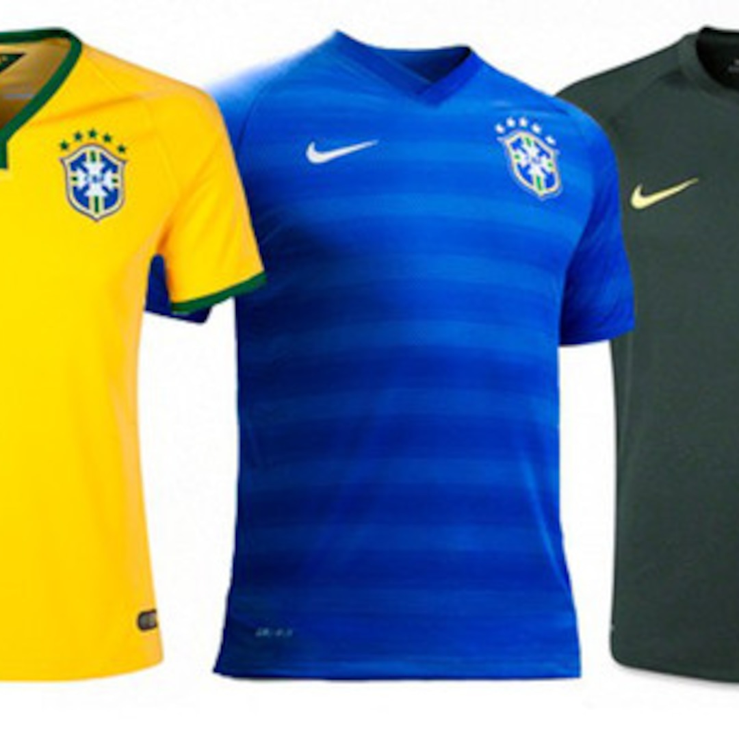Camisa Brasil Verde E Azul Fotos de Os 10 uniformes mais bonitos da Copa - E! Online Brasil